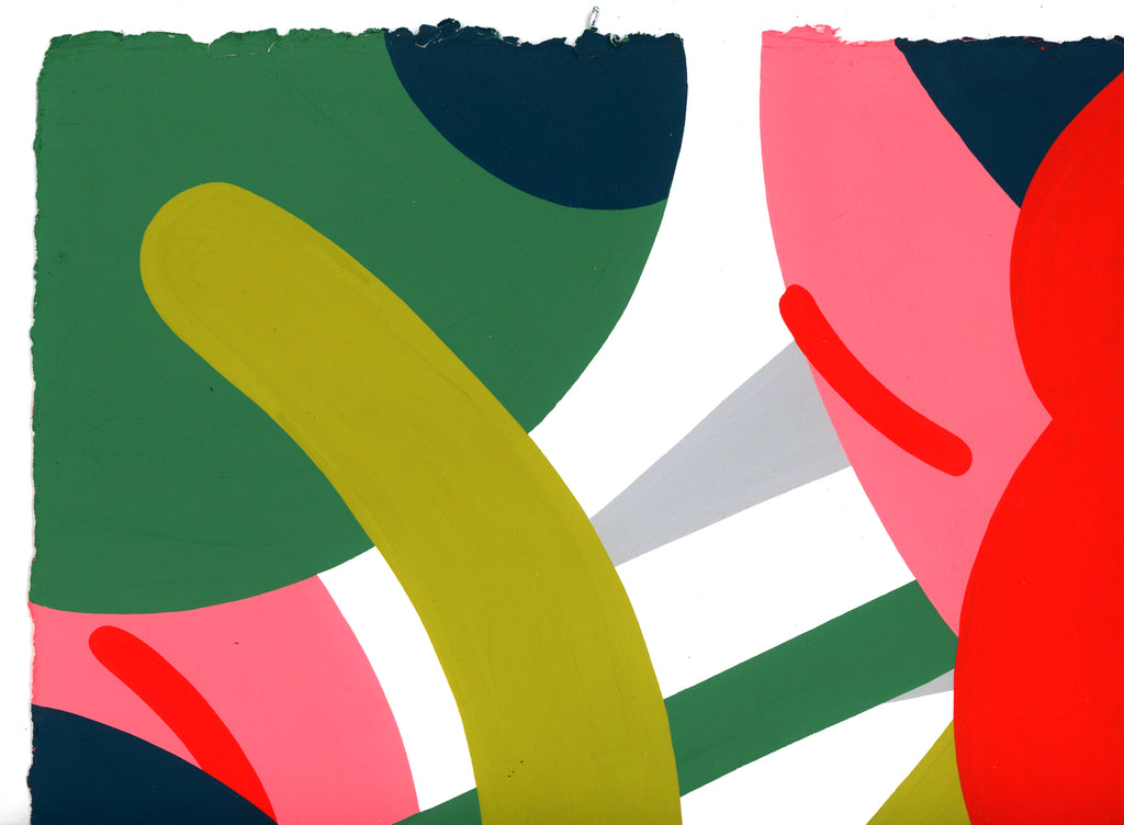 Painting by Eddie Perrote titled "Amidst" - 8.