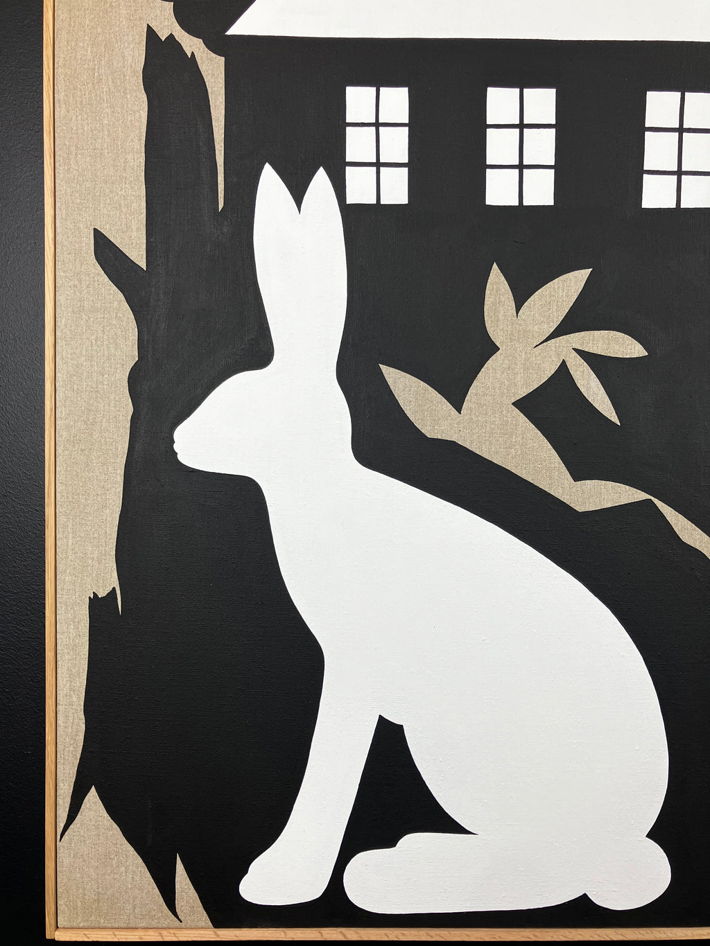 Painting by Eddie Perrote titled "An Errant Humor" - 4.