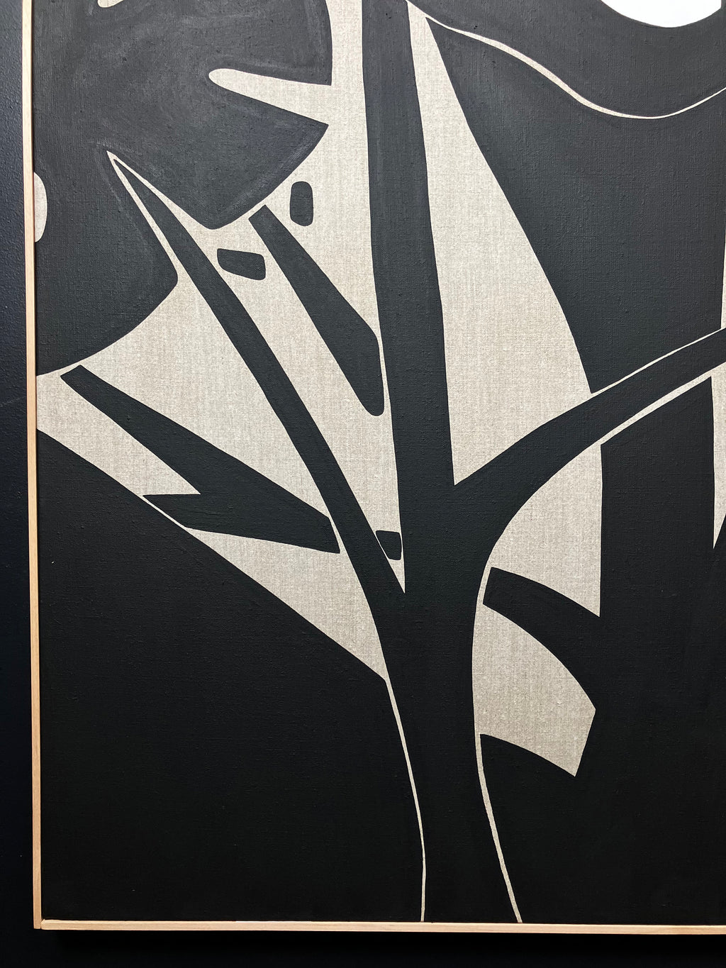 Painting by Eddie Perrote titled "Ancestor" - 6.