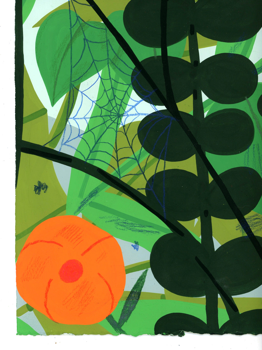 Painting by Eddie Perrote titled "Clearing" - 8.