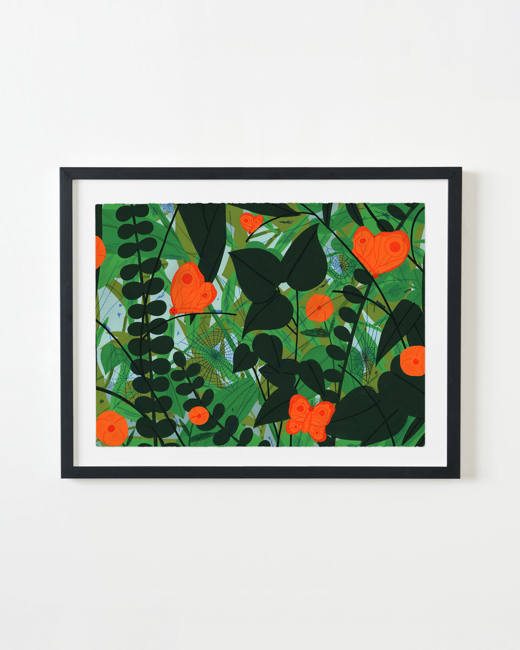 Painting by Eddie Perrote titled "Clearing" - 4.