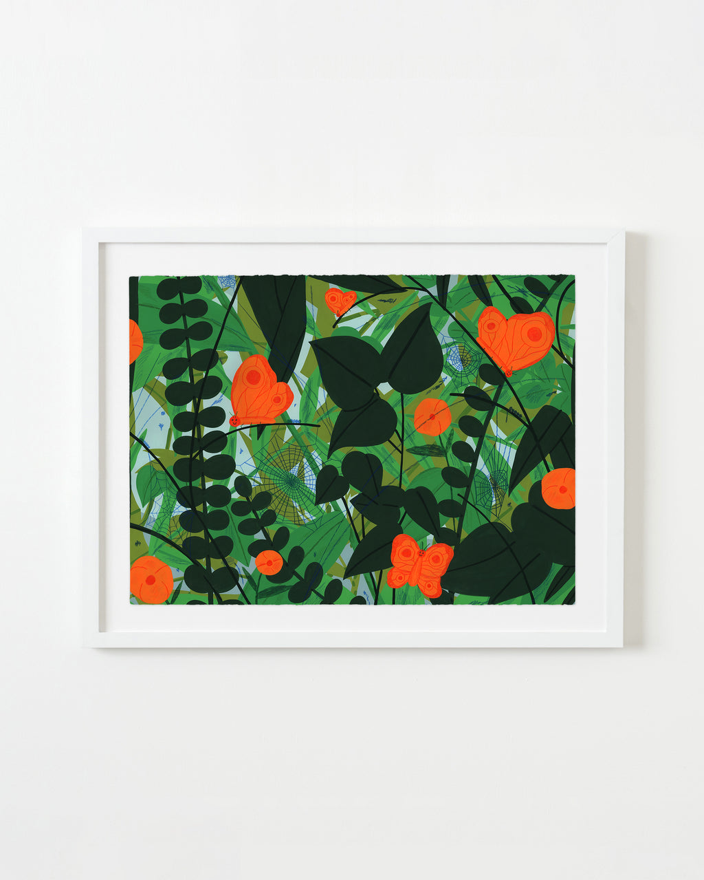 Painting by Eddie Perrote titled "Clearing" - 3.