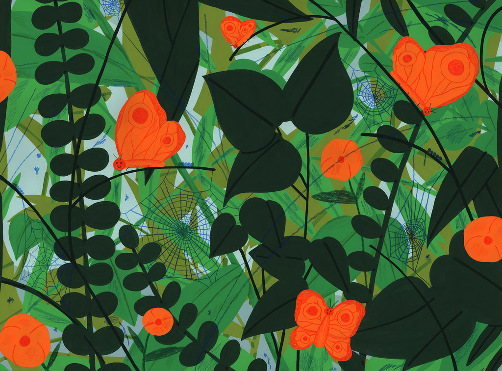 Painting by Eddie Perrote titled "Clearing" - 2.