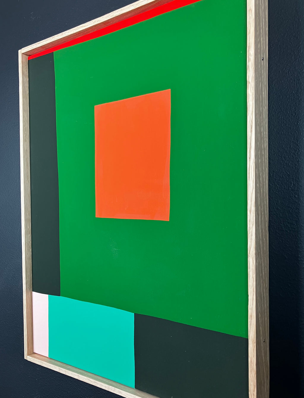 Painting by Eddie Perrote titled "Corduroy Sun" - 3.