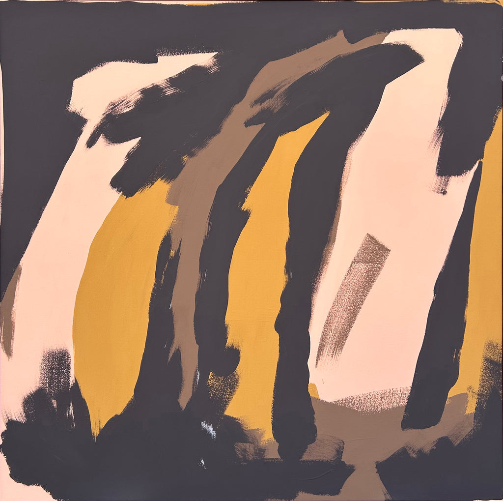 Painting by Eddie Perrote titled "Effigy" - 2.