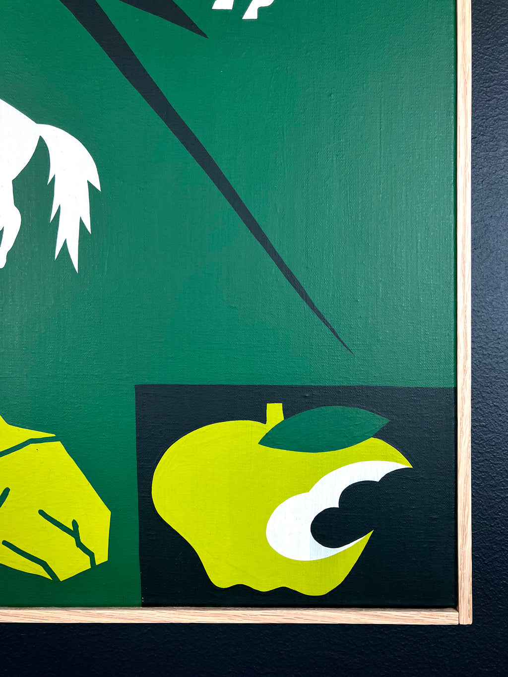 Painting by Eddie Perrote titled "Luck" - 4.