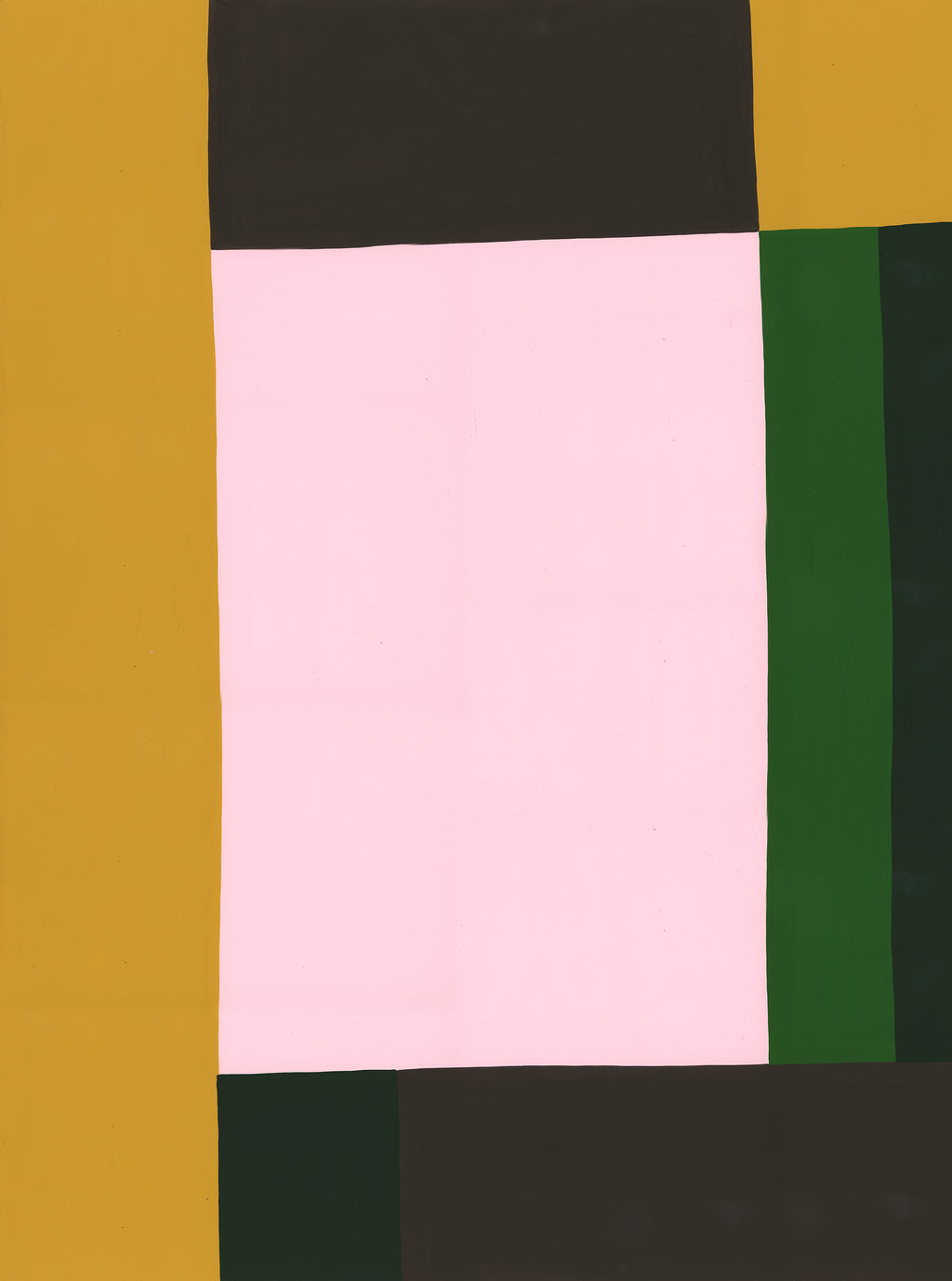 Painting by Eddie Perrote titled "Mahogany Woodgrain" - 2.