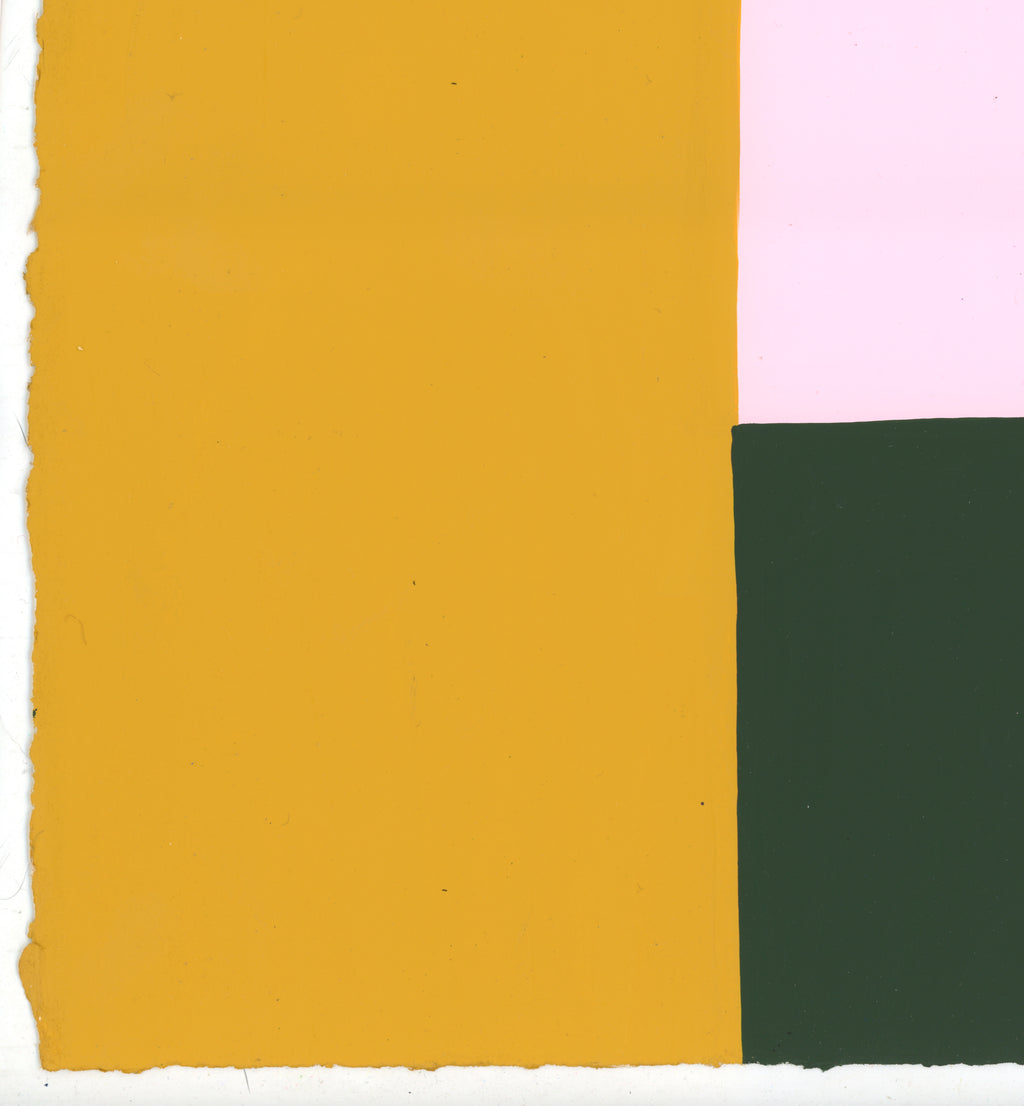 Painting by Eddie Perrote titled "Mahogany Woodgrain" - 7.