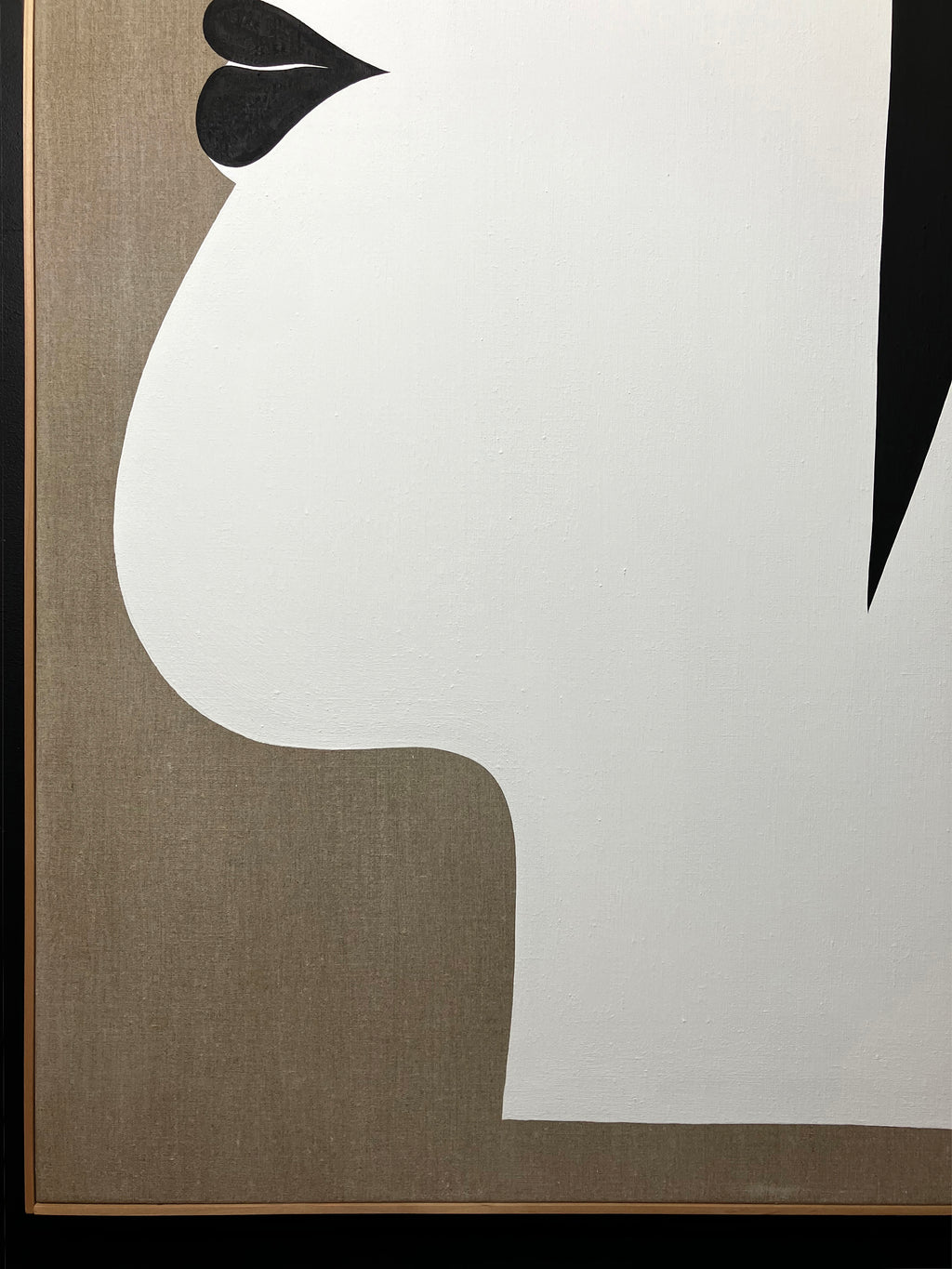 Painting by Eddie Perrote titled "Monument" - 5.