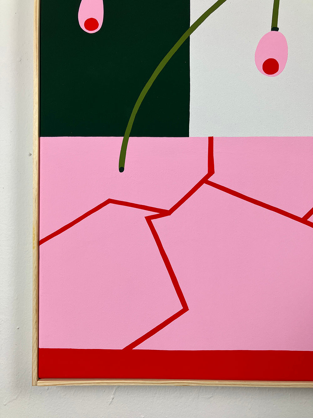 Painting by Eddie Perrote titled "Morning Tea" - 3.