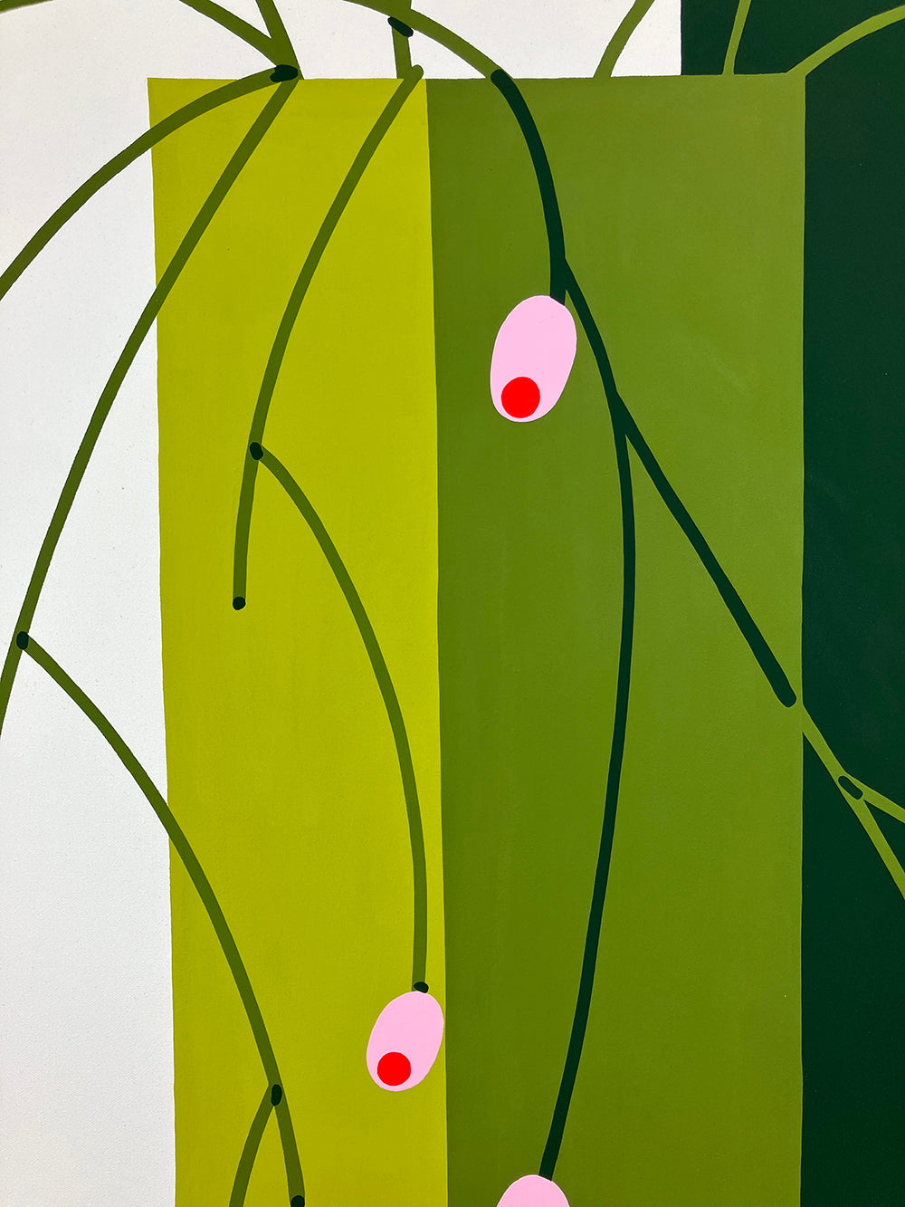 Painting by Eddie Perrote titled "Morning Tea" - 4.