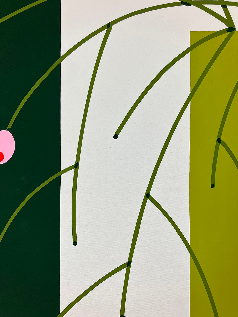 Painting by Eddie Perrote titled "Morning Tea" - 5.