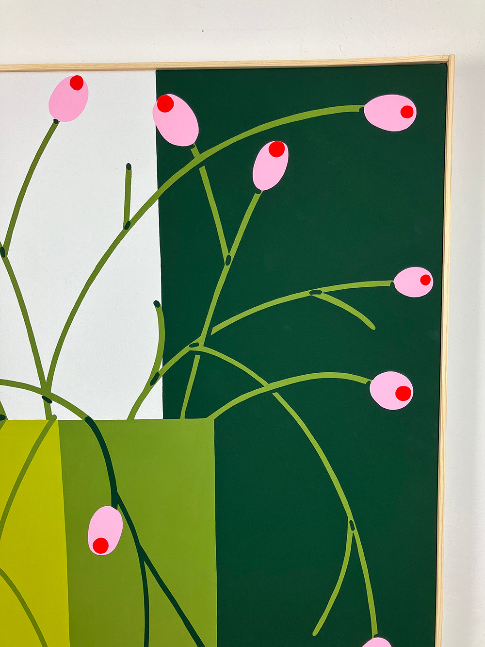 Painting by Eddie Perrote titled "Morning Tea" - 6.