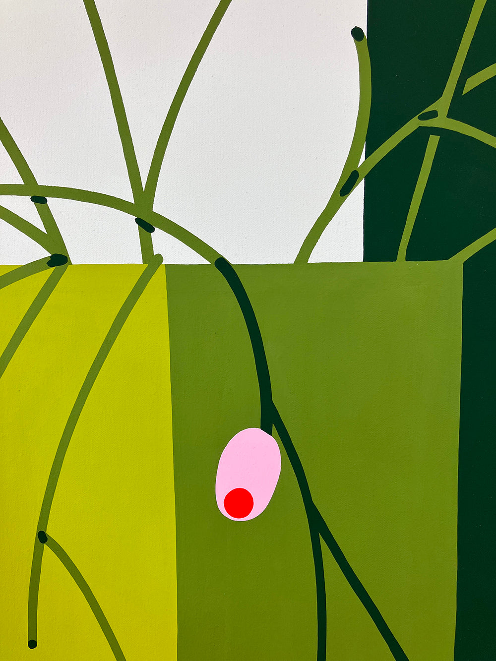 Painting by Eddie Perrote titled "Morning Tea" - 7.