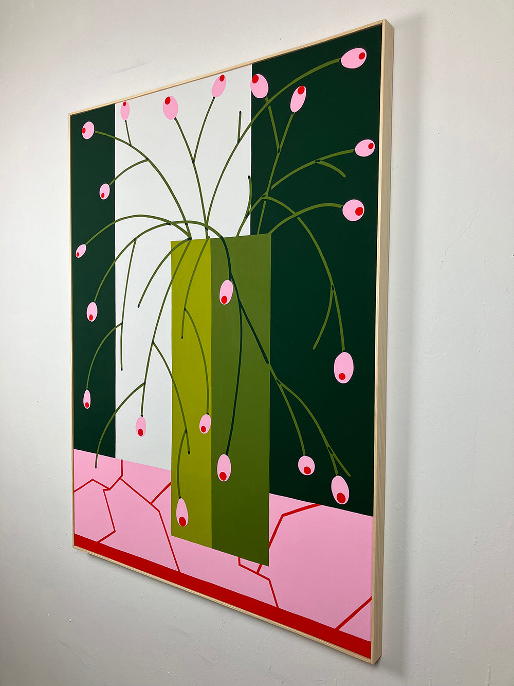 Painting by Eddie Perrote titled "Morning Tea" - 8.