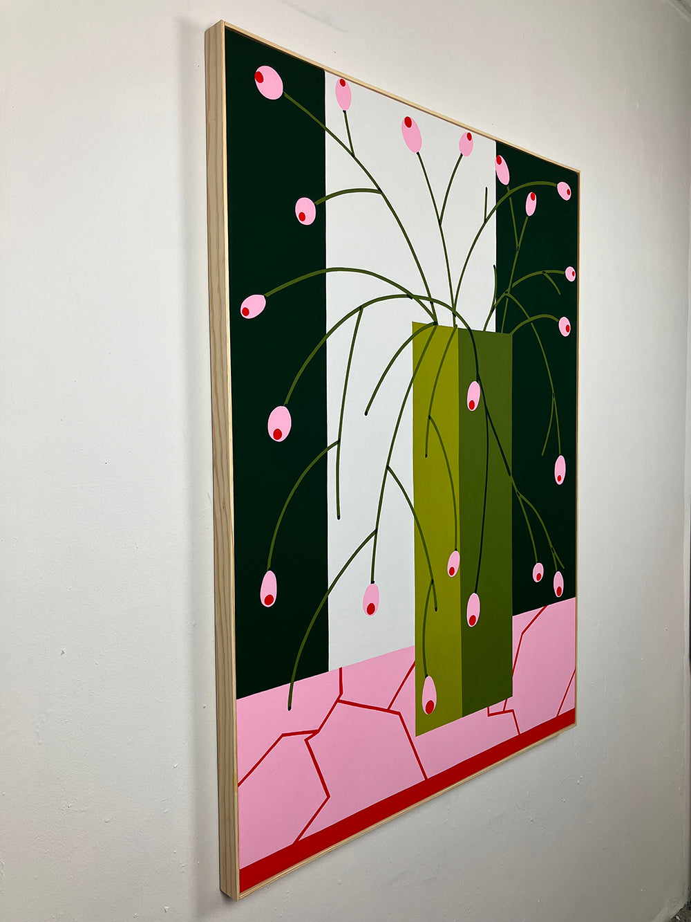 Painting by Eddie Perrote titled "Morning Tea" - 9.