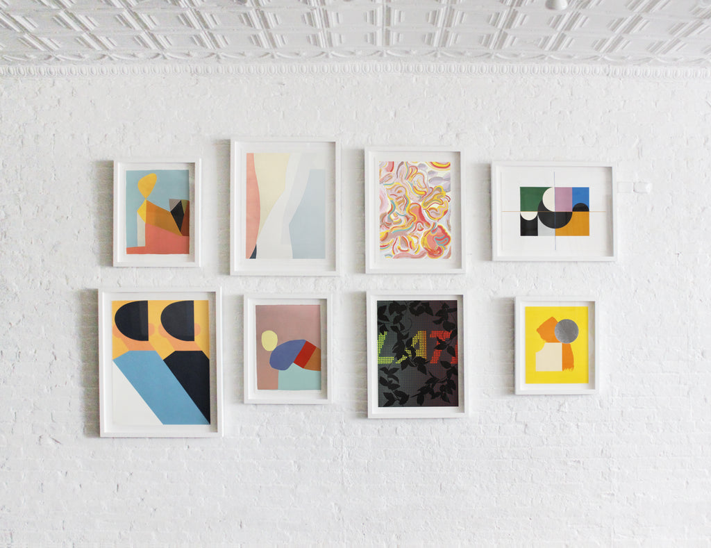 Print by Scott Sueme titled "Traces/Places" - 5.