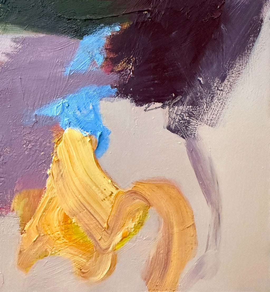 Painting by Elisa Gomez titled "Autumn Shades VI" - 3.