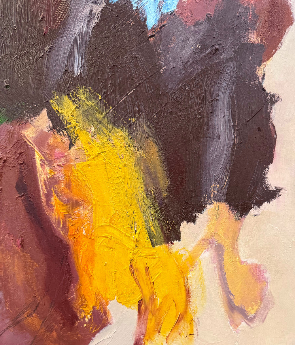 Painting by Elisa Gomez titled "Autumn Shades VII" - 3.