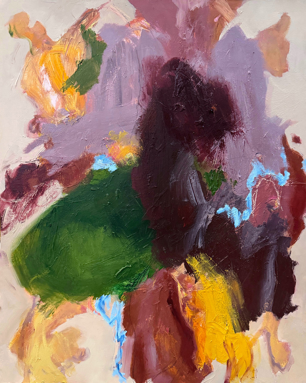 Painting by Elisa Gomez titled "Autumn Shades VII" - 2.