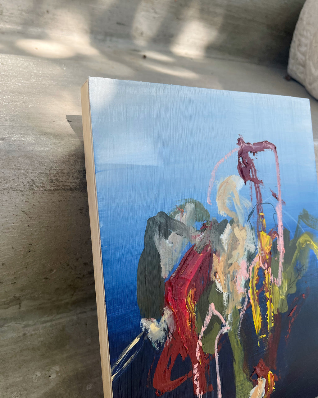 Painting by Elisa Gomez titled "Bear Lake I" - 3.