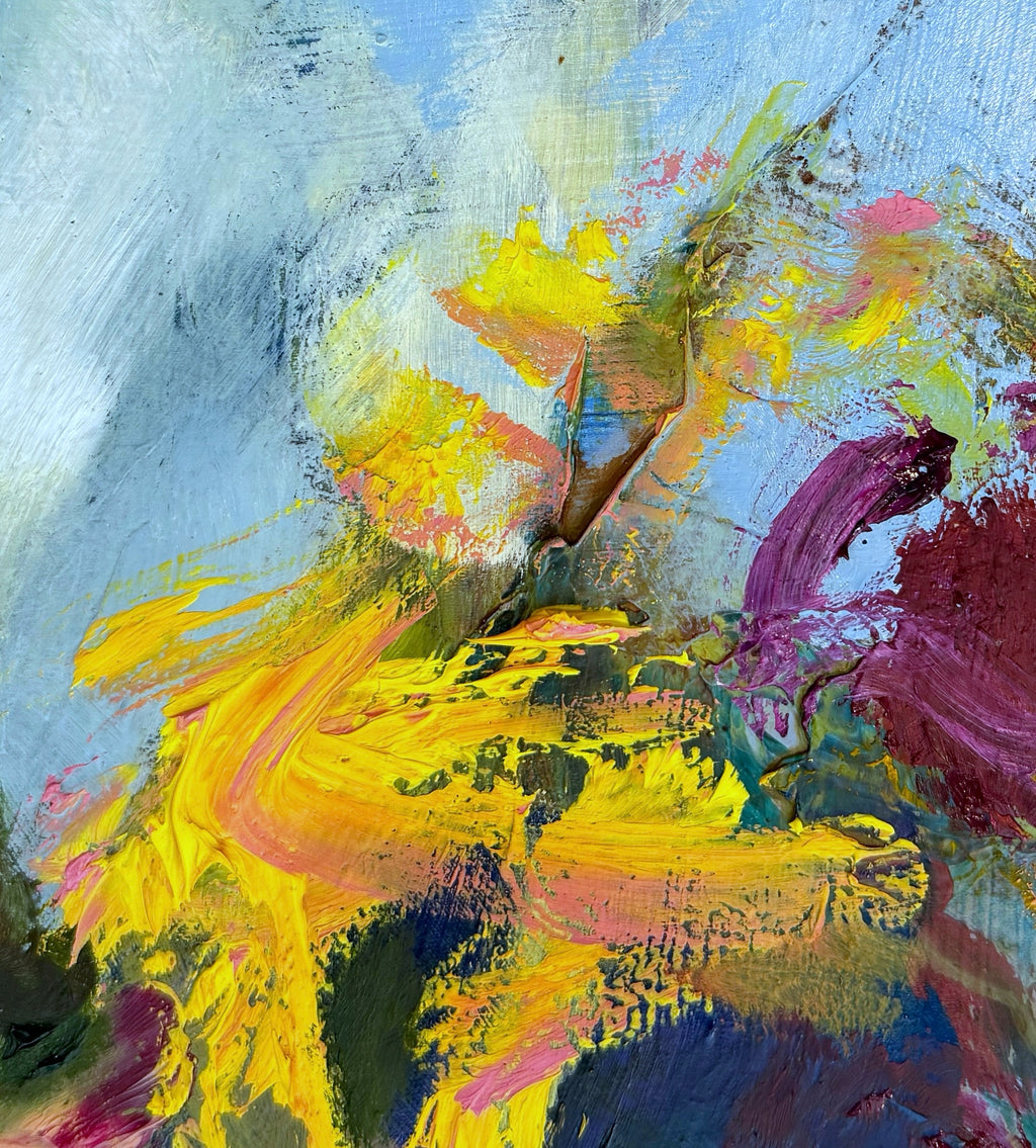 Painting by Elisa Gomez titled "Daylight XII" - 3.