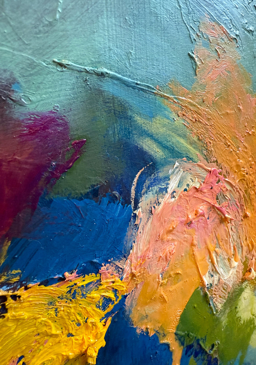 Painting by Elisa Gomez titled "Daylight XIV" - 4.
