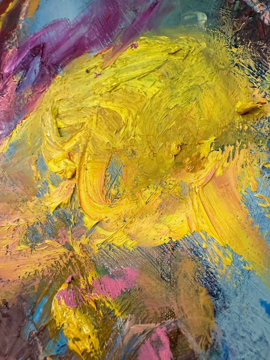 Painting by Elisa Gomez titled "Daylight XVI" - 3.