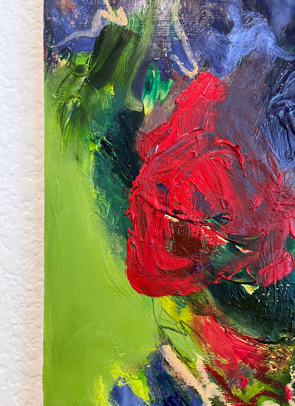 Painting by Elisa Gomez titled "Espontánea V" - 3.