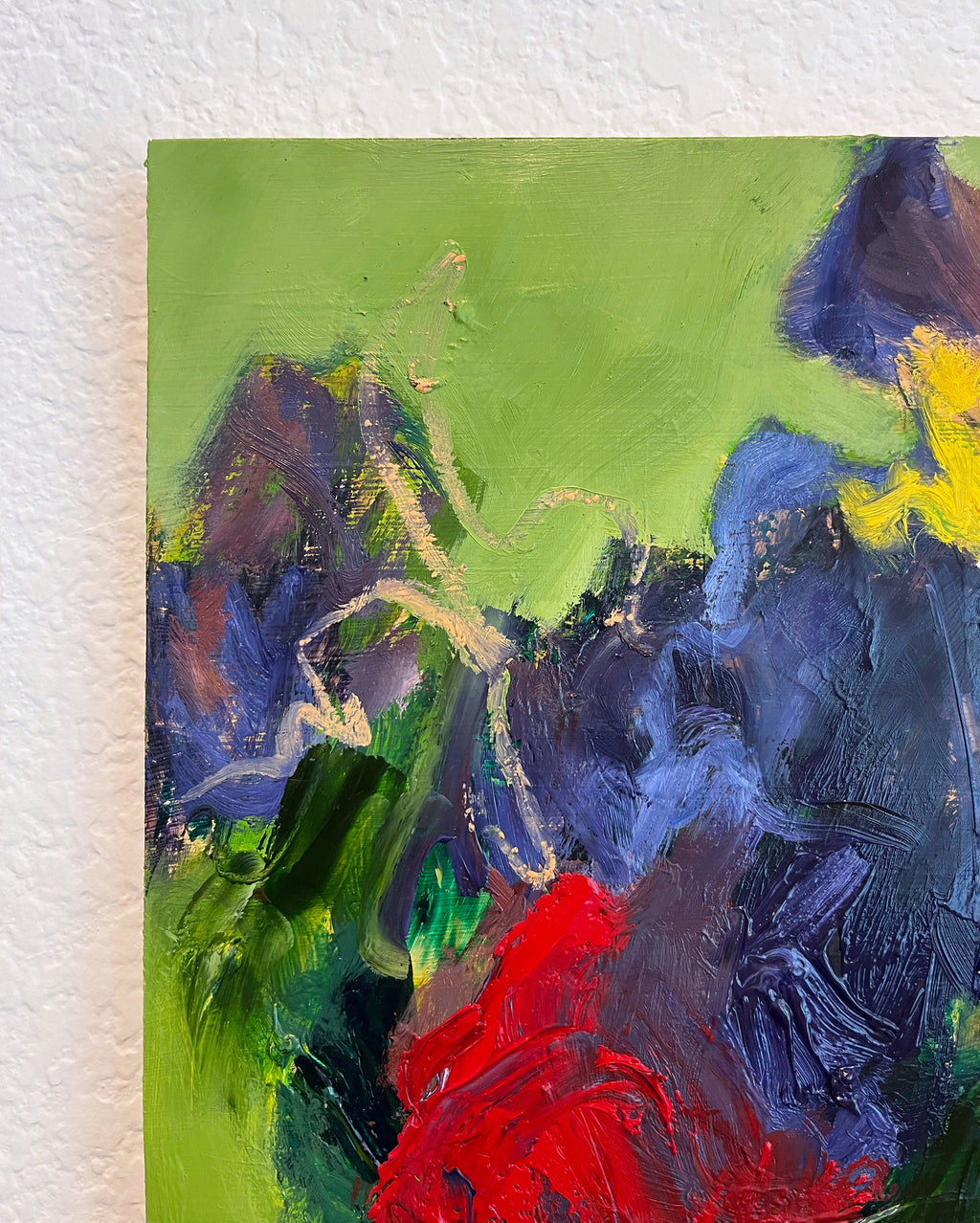 Painting by Elisa Gomez titled "Espontánea V" - 4.