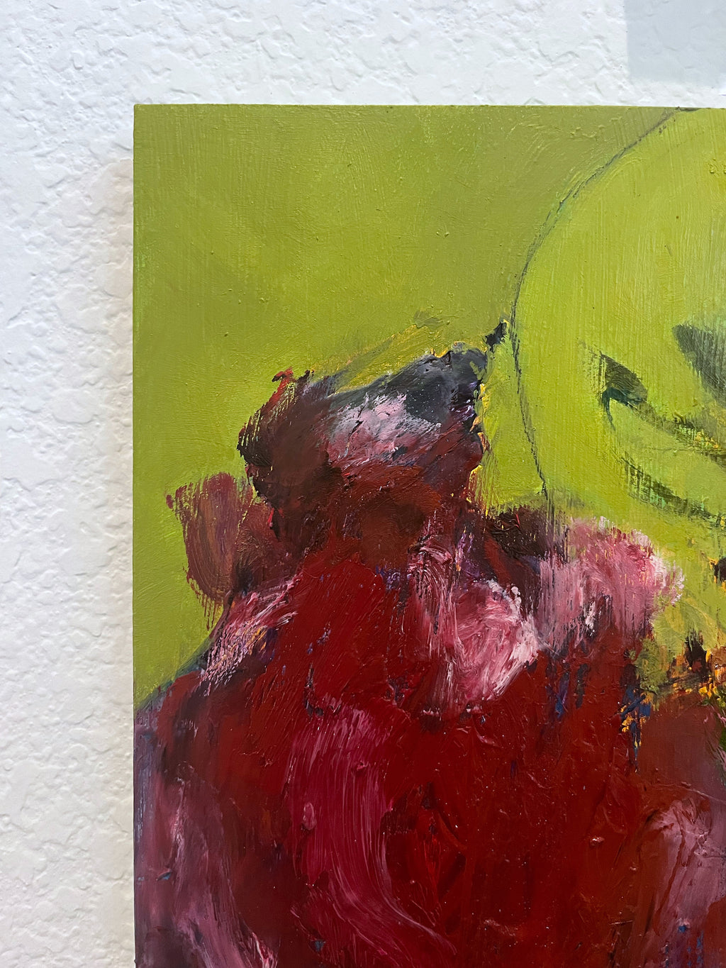 Painting by Elisa Gomez titled "Espontánea VIII" - 4.