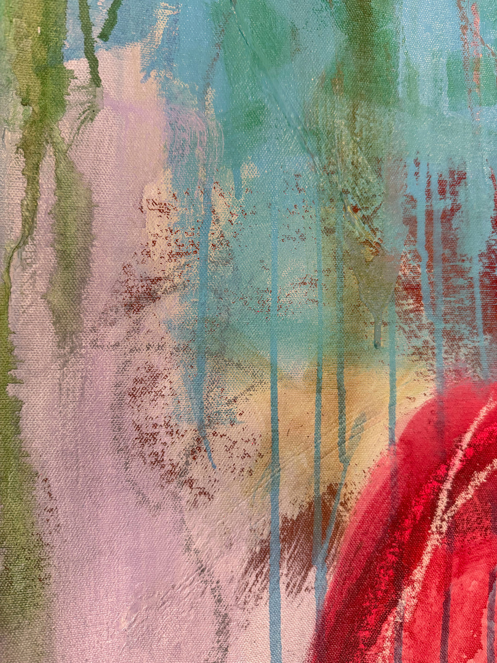 Painting by Elisa Gomez titled "Masquerade" - 4.