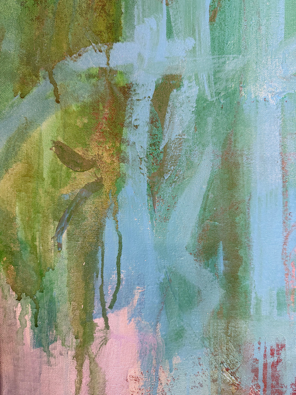 Painting by Elisa Gomez titled "Masquerade" - 7.