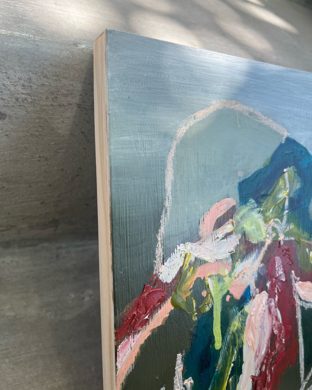 Painting by Elisa Gomez titled "Portneuf I" - 3.