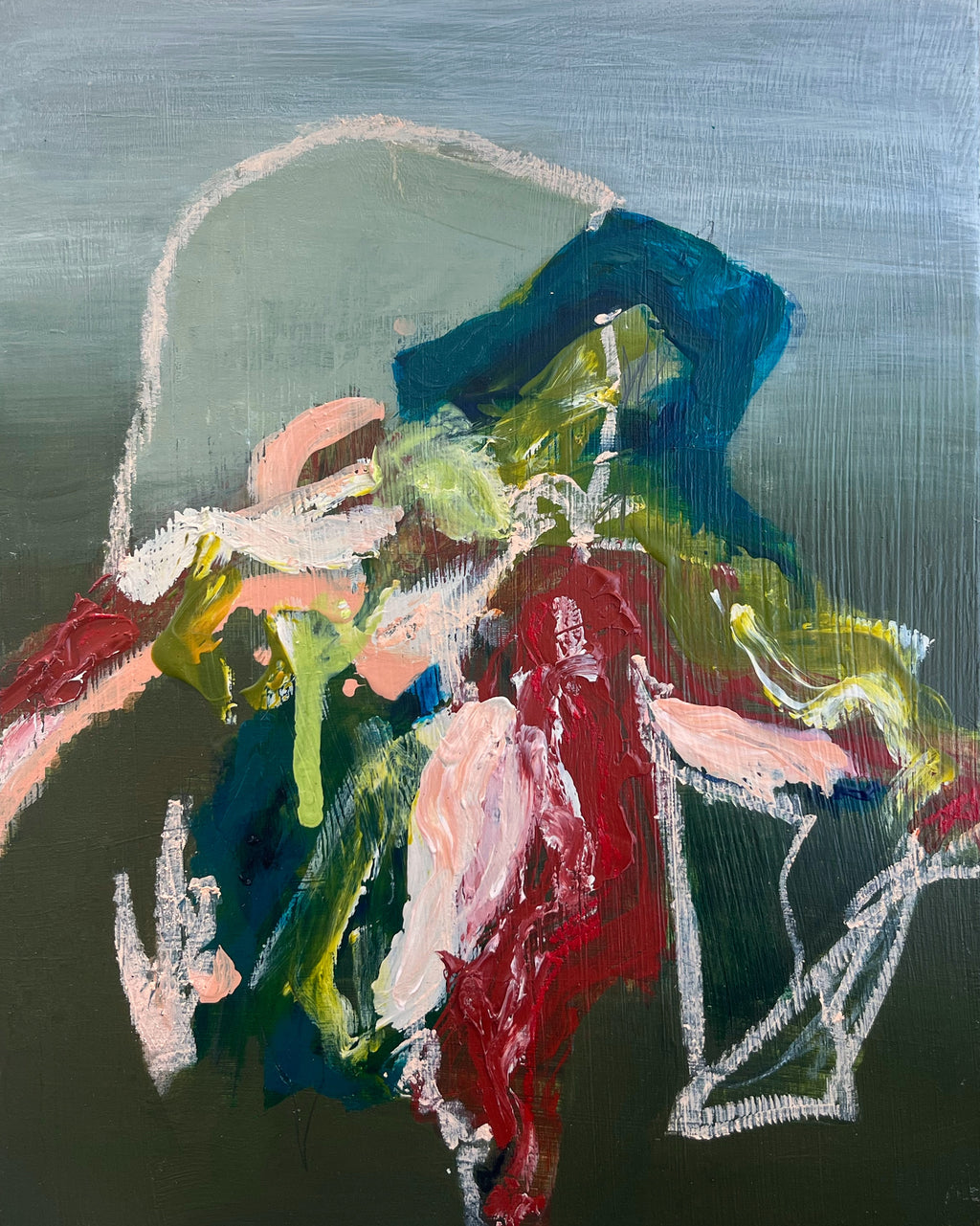 Painting by Elisa Gomez titled "Portneuf I" - 2.