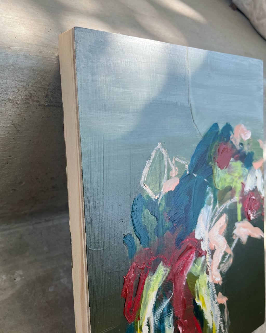 Painting by Elisa Gomez titled "Portneuf II" - 3.