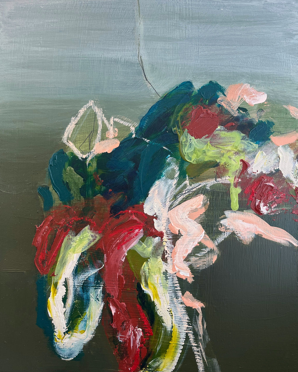 Painting by Elisa Gomez titled "Portneuf II" - 2.