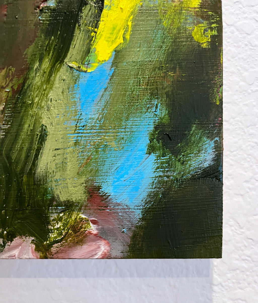 Painting by Elisa Gomez titled "Terrain Study XVII" - 4.