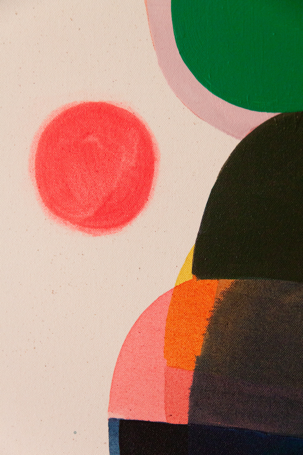 Painting by Vicki Sher titled "Return to a Place" - 3.