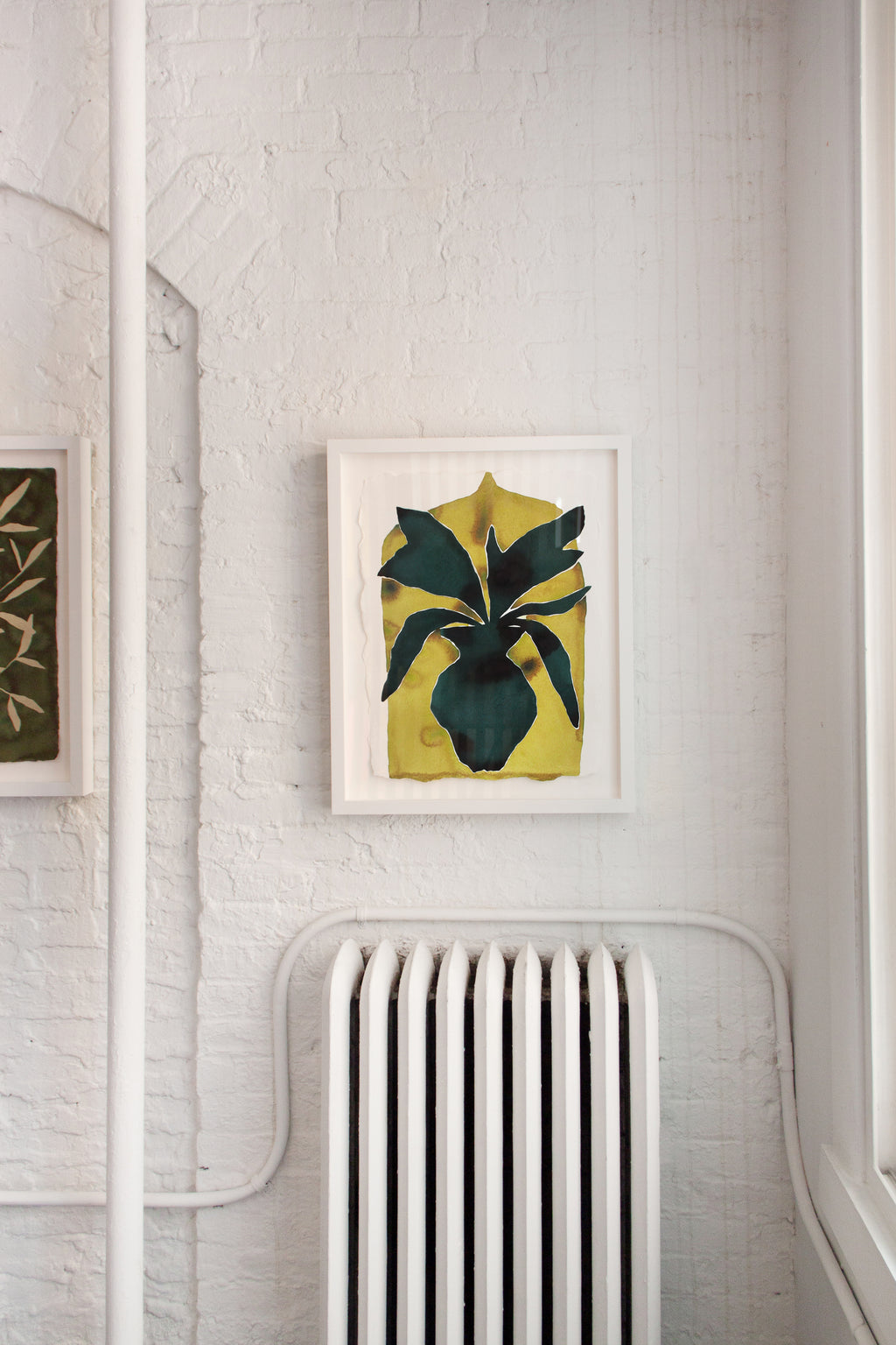 Painting by Kate Roebuck titled "Sacred Arrangement" - 4.