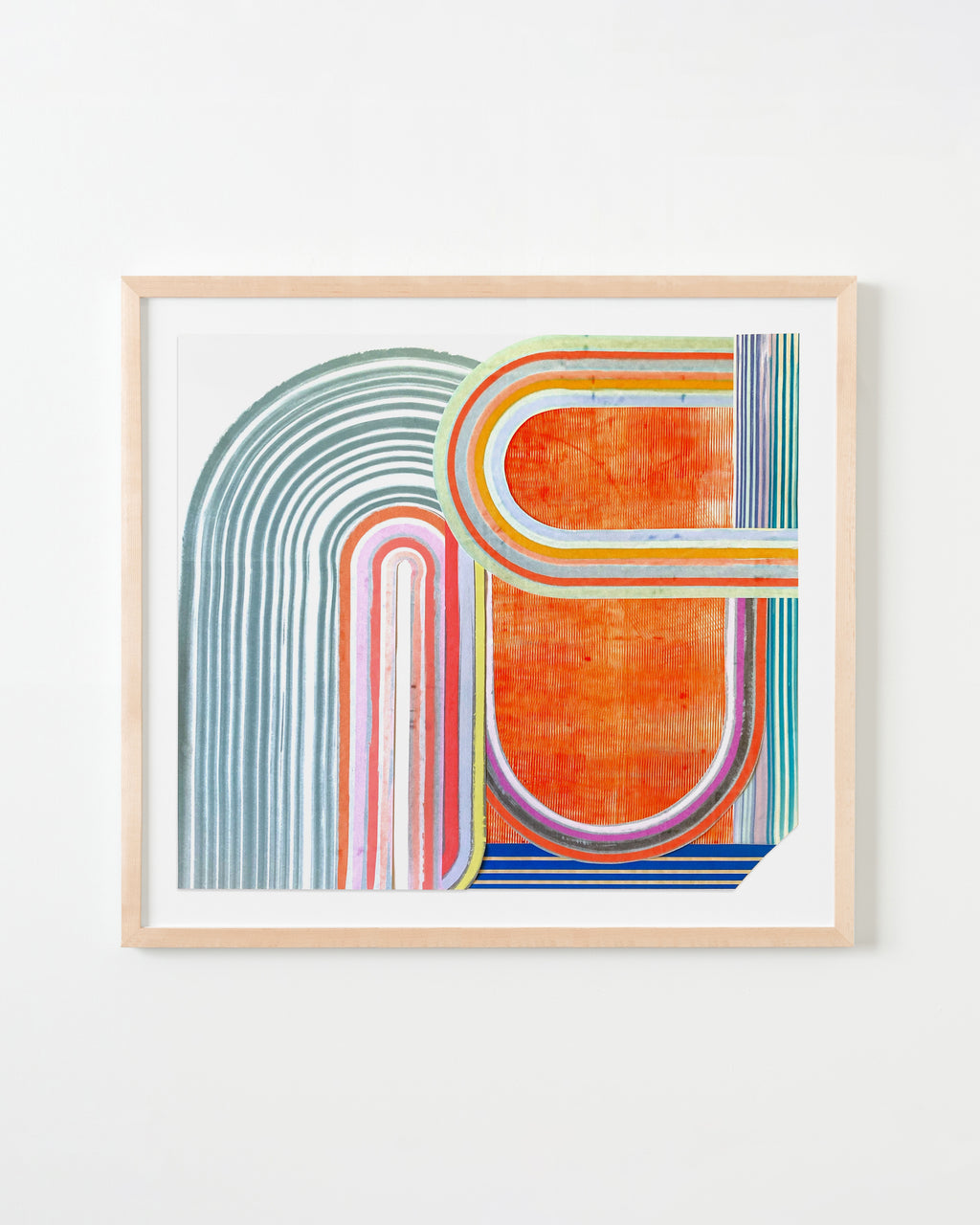 Painting by Erik Barthels titled "Circadian Meter" - 4.