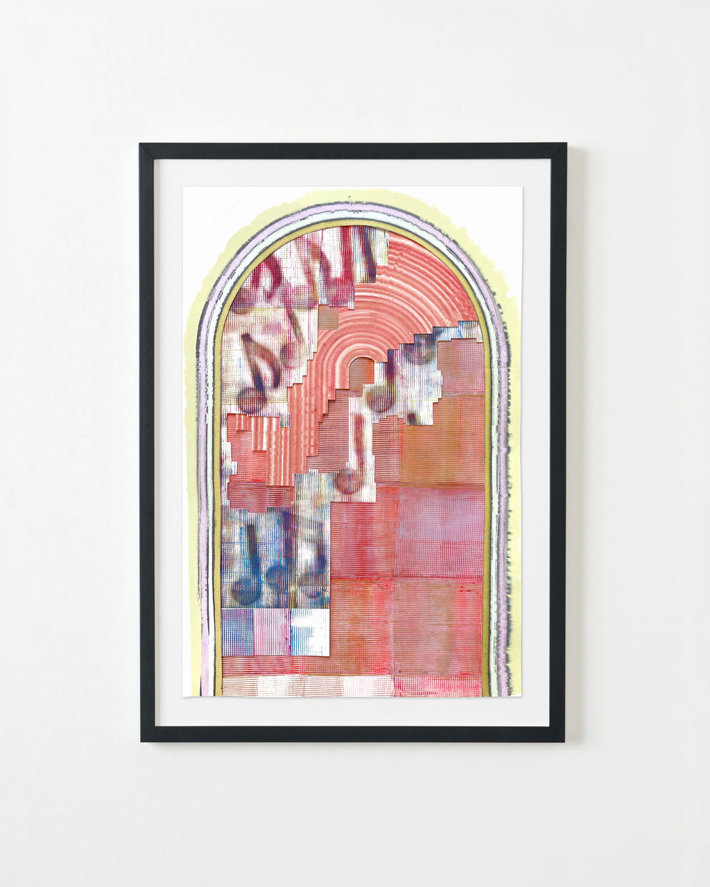 Painting by Erik Barthels titled "Electric Equation" - 3.