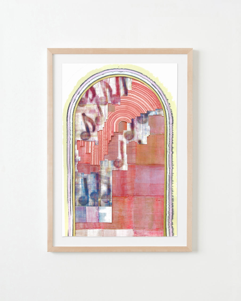 Painting by Erik Barthels titled "Electric Equation" - 4.