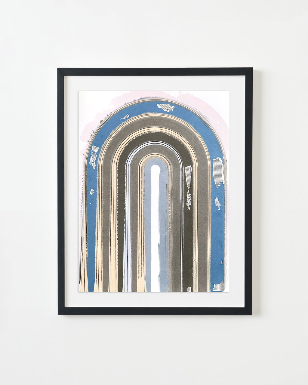 Painting by Erik Barthels titled "Faded Display" - 3.