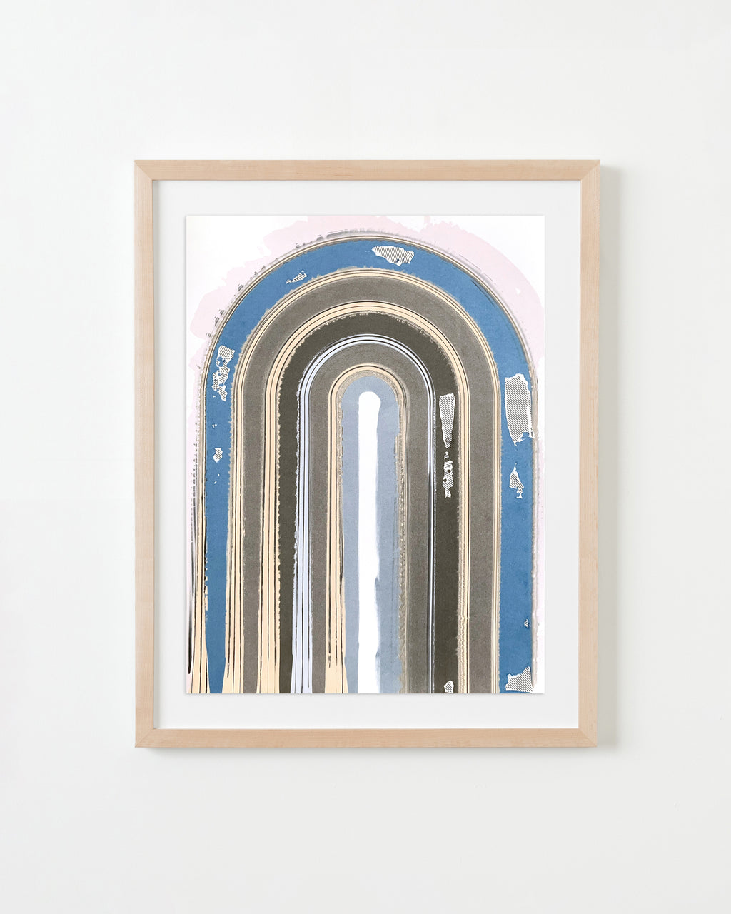 Painting by Erik Barthels titled "Faded Display" - 4.