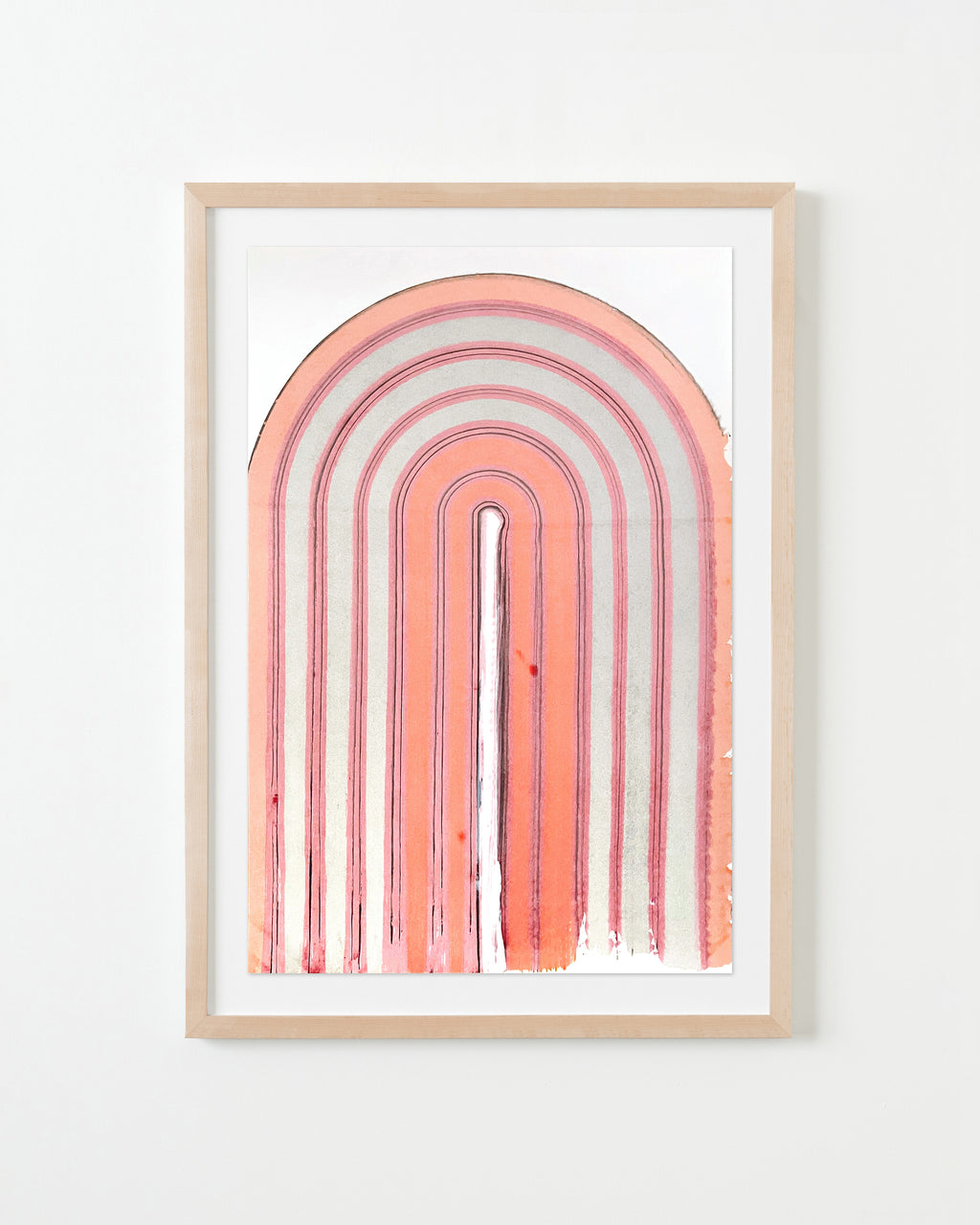 Painting by Erik Barthels titled "Neon Deadstock" - 4.