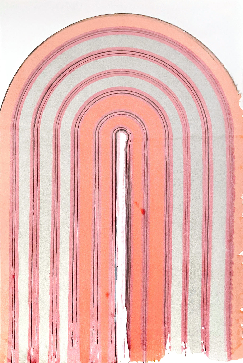 Painting by Erik Barthels titled "Neon Deadstock" - 2.