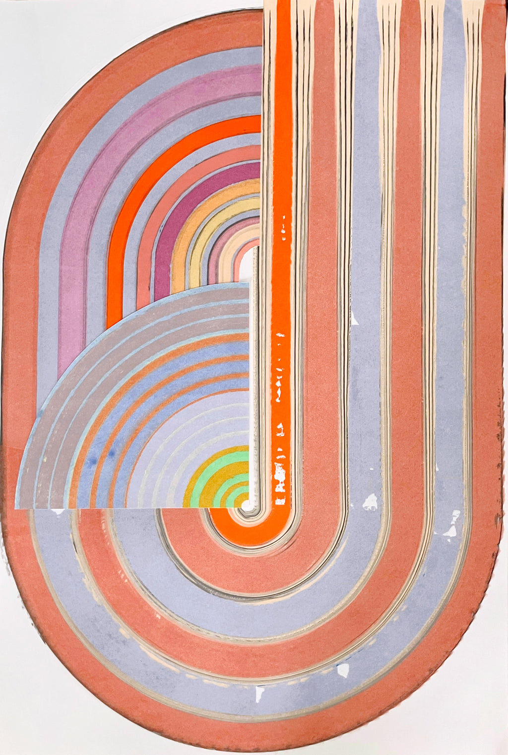 Painting by Erik Barthels titled "Pinball Pulley" - 2.