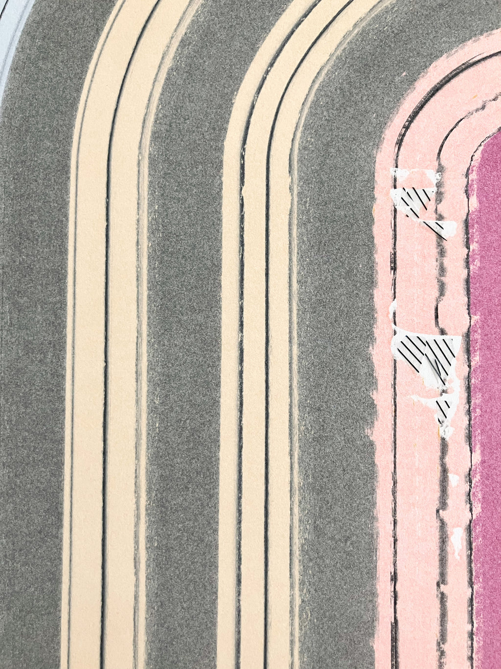 Painting by Erik Barthels titled "Sacrosanct" - 3.