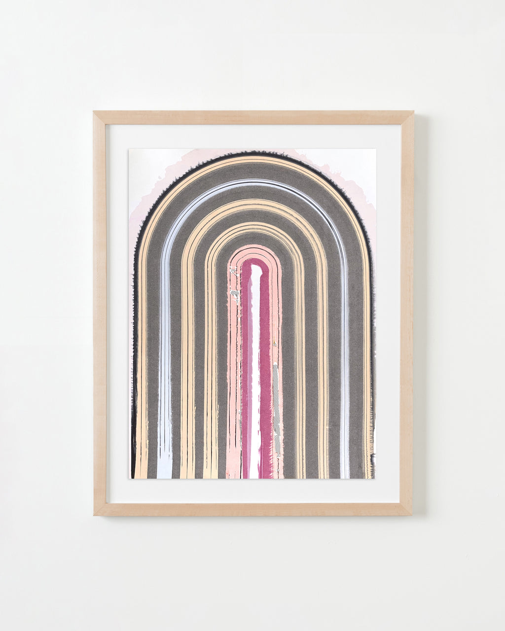 Painting by Erik Barthels titled "Sacrosanct" - 5.